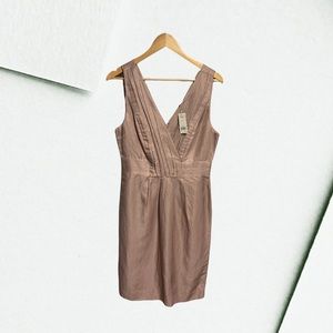 NWT Beautiful Banana Republic Mauve Midi Dress